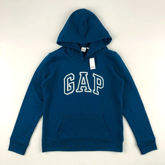 Gap Women's Hoodie Logo Fleece Pullover - Picture 2 of 7